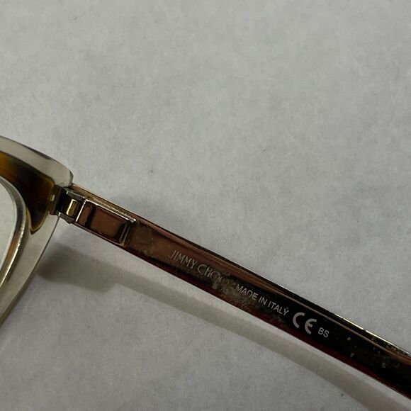 Jimmy Choo Eyeglasses Sunglasses Frames Only JC126 19W 140 Brown Tortoise - Picture 4 of 11